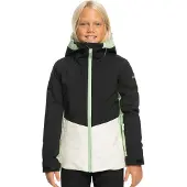 Roxy Silverwinter Mädchen-Skijacke mit 10K-Membran schwarz 128