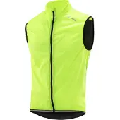 Löffler Loeffler ärmellose Fahrradweste M Bike Vest Windshell - Neongelb