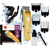 Wmark NG-112 Elektrische Haarschneidemaschine für Haare, Bart & Kopf