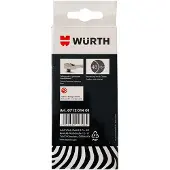 Würth 1/4 Zoll Hebelumschaltknarre;Bitknarre; Ratsche; Rechts- & Linkslauf; verchromt