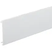 Hager BR7013029010, Gerade Kabelrinne, 2 m, Polyvinylchlorid (PVC), Weiß