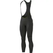 ALÉ Lange Fahrradhose mit Trägern - PR-R ECO FRIENDLY - Schwarz M