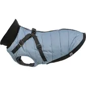 Trixie Geschirr-Mantel Pontis - blau-grau