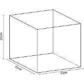 Softee Square 25 Cm Aufblasbare Figur