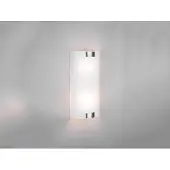 Meine Wunschleuchte Design LED Wandlampe mit Lampenschirm Glas, flach, Treppenhaus, innen, Flurlampe