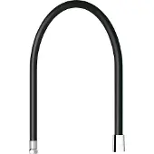 Delabie Schlauch G1/2“ schw. L. 0,55m f. Küchenarmatur 5526