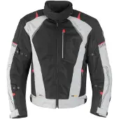 Germot X-Air Evo Pro Motorrad Textiljacke, hellgrau/schwarz, M