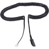 Poly Wendelkabel U10 extraleicht (A22 zu QD) für H-Headsets