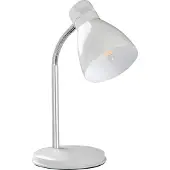 Kanlux S.A. ZARA Tischleuchte Weiß Chrom E14 10W Dimmbar IP20