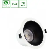 Spectrum ORBITO LED Einbaustrahler Ø140mm Badezimmer 14-27W 40° 3000K IP44 Blendfrei