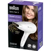 Braun Haartrockner Satin Hair 3 HD380 PowerPerfection mit Ionentechnologie weiß