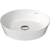 Duravit Aufsatzwaschbecken Cape Cod d 43cm, o. HL, ÜL, HLB, Weiß Seidenmatt