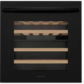 Klarstein Vinoline 30 Built-In Duo Weinschrank | 30 Flaschen | integrierbar | LED | leise Schwarz