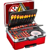 Hazet Hochvolt Werkzeug Satz 52-teilig schutzisoliert 150/52 Vierkant 10 mm (3/8 Zoll)