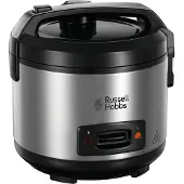 Russell Hobbs Reiskocher 1,2l inkl. Dampfgarer -Einsatz mit Aroma-Klappdeckel (W