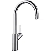BLANCO Küchenarmatur "CARENA", silber (chrom), B:11,1cm H:40,4cm T:23,7cm, Messing, Armaturen, Küchenarmatur, Hochdruck