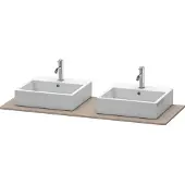 Duravit XS063GB4343 Konsole XSquare mit zwei Ausschnitten