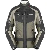 Spidi Jacke 4SEASON EVO LADY, (schwarz/militärgrün, Größe L)