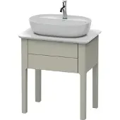 Duravit Luv Waschtischunterbau stehend LU9560, 1 Auszug, Breite 638mm, LU956006060