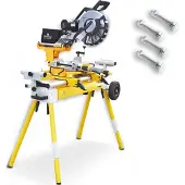 BAMATO Zug- Kapp- und Gehrungssäge KP-350PRO und Maschinenständer KST-2760