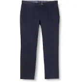 Cinque Chinohose "CIWOOD_2", Herren, Gr. 52, N-Gr, blau (dunkelblau), Web, Obermaterial: 97% Baumwolle, 3% Elasthan, regular fit lang, Hosen Chinohose, im italienischen Look