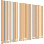 Syfax Ersatzstoff für Markise Mehrfarbig 450x300 cm Polyester