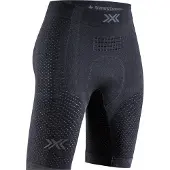 X-Bionic XCEED Ride Liner Shorts für Damen - Fortschrittliche 3D-gestrickte, wetterangepasste Radlerhose, die Komfort und Leistung in allen Klimazonen optimiert - Schwarz/Grau, M
