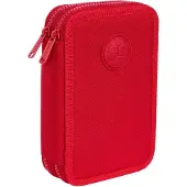 CoolPack Federmäppchen mit ECO-Zubehör - JUMPER 2 - rpet RED