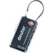 Deuter TSA Cable Lock black (7000)