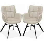 MX Sofa Marcon Esszimmerstuhl - Sand (2er-Set)
