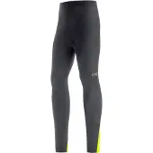 Gore C3 Thermo Plus Pants Herren elastisch Bund schwarz und gelb neon größe M 100649990808