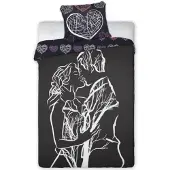 Faro Amore 2tlg Bettwäsche Baumwolle Set 155 | 160x200 cm Bettbezug NEU