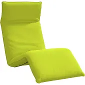 Syfax Sonnenliege Klappbar Knallgrün 175x54x8,5 cm Oxford-Gewebe