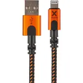Xtorm Xtreme USB to Lightning cable (1.5m), 1,5 m, Lightning, USB A, Männlich, Männlich, Schwarz, Orange