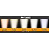 Mextronic LED Einbaustrahler 200-240V AC 5W 7506 0 Ø75 IP20 Weiß