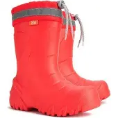 Demar Kinder Gummistiefel Winterstiefel Regenstiefel Kinderstiefel Gefüttert Rote 36/37