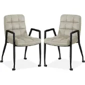 MX Sofa Esszimmerstuhl Ryan - Toffee (2er-Set)