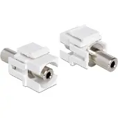 DeLOCK 86336, Gold, Weiß, 3.5mm, 3.5mm, Gold, 36 mm, 21 mm