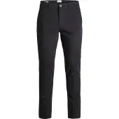 Jack & Jones "JJIMARCO mit Badge und hohem Tragekomfort" unifarben, modisch, slim fit, Baumwollmischung
