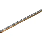 POLLMANN Nulleiterschiene, 9, 6,5, 1000 mm, 1 Stk.