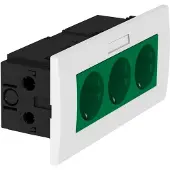 OBO Bettermann Steckdoseneinheit SDE-RW D0GN3B 6119434