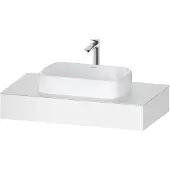 Duravit Collection One Konsole, 1000x550x170mm, mit Ausschnitt mittig, QA4801018180000, Farbe: Weiß Matt