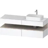 Duravit QA4778091180010 QTG KWTU WH Ek. 1600x550x600 Wß Mt. H