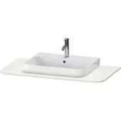 Duravit Waschtisch-Konsole Happy D.2 Plus 100x55cm, m 1 Ausschn, Nord we s-matt