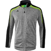 Erima Liga 2.0 Trainingsjacke XXXL grau melange/schwarz/green gecko