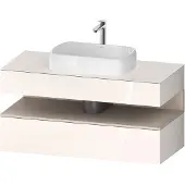 Duravit Waschtischunterschrank Qatego 120x55x60cm, T m/we g, Pl, 1 Schubkast.