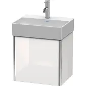 Duravit Waschtischunterschrank XSquare 43,4x34x39,7cm, wandhängend, Tür re, we. hgl