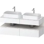 Duravit QA4767084180000 QAT KWTU WH Eck 1400x550x600 Wß Mt. H