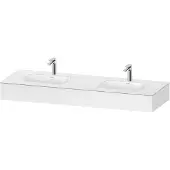 Duravit Einbauwaschtisch-Möbel-Set Qatego 160x55x17cm, m K, 2 A., B bs, m Ü, we ma