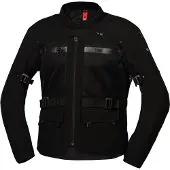 IXS Venture-BigAir 1.0 Motorrad Textiljacke, schwarz, 2XL